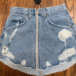 Beatrice Carmar Denim Skirt